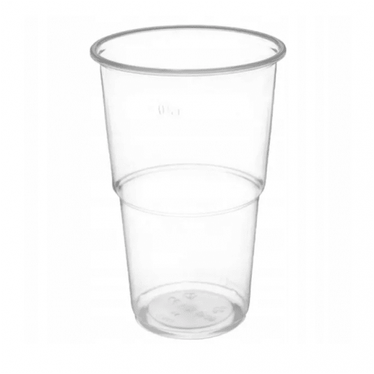 Kubki do piwa plastikowe 500ml 50szt. -zdjęcie numer 1