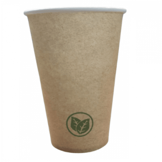 Kubki papierowe kraft 80mm 300ml 50szt. -zdjęcie numer 1