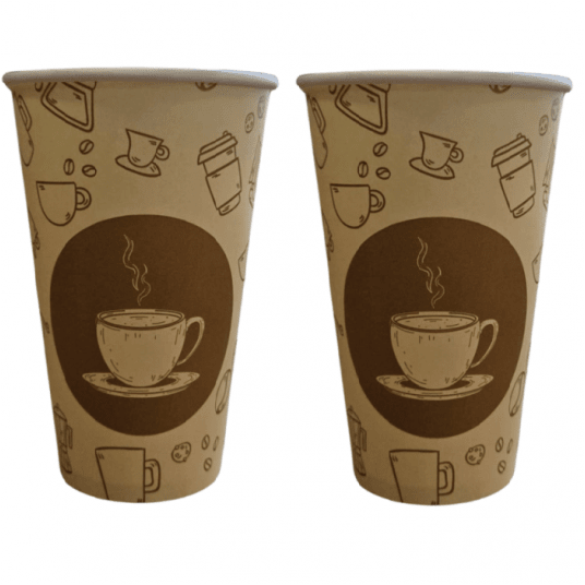 Kubki papierowe z nadrukiem Ikonki 80mm 300ml 50szt. -zdjęcie numer 2