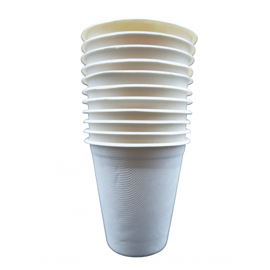 Kubki z trzciny cukrowej 200ml 50szt. -zdjęcie numer 2