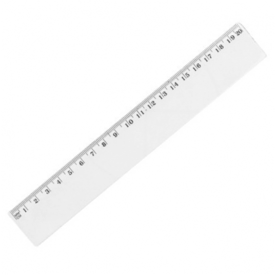 Linijka plastikowa 20cm -zdjęcie numer 1