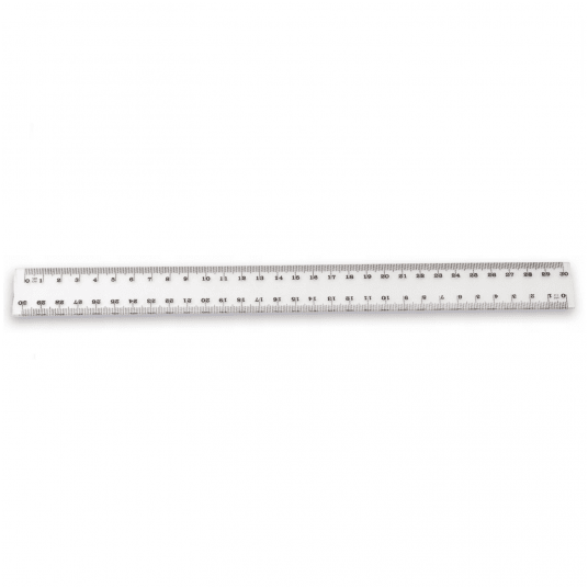 Linijka plastikowa 30cm -zdjęcie numer 1