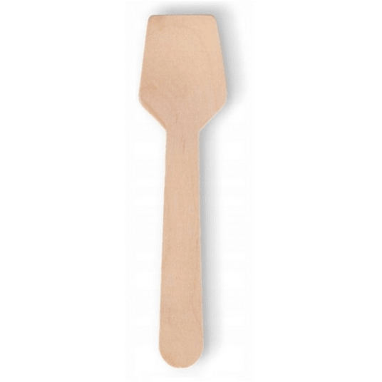 Łopatki do lodów drewniane 100szt. -zdjęcie numer 1