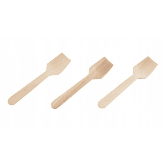 Łopatki do lodów drewniane 100szt. -zdjęcie numer 2