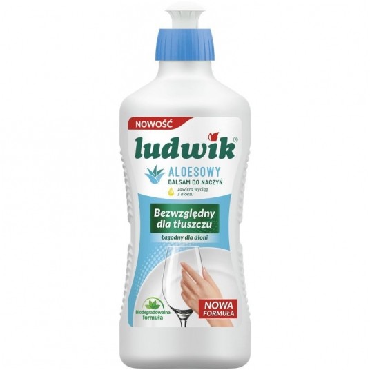 Ludwik płyn do naczyń aloes 450ml 1szt. -zdjęcie numer 1
