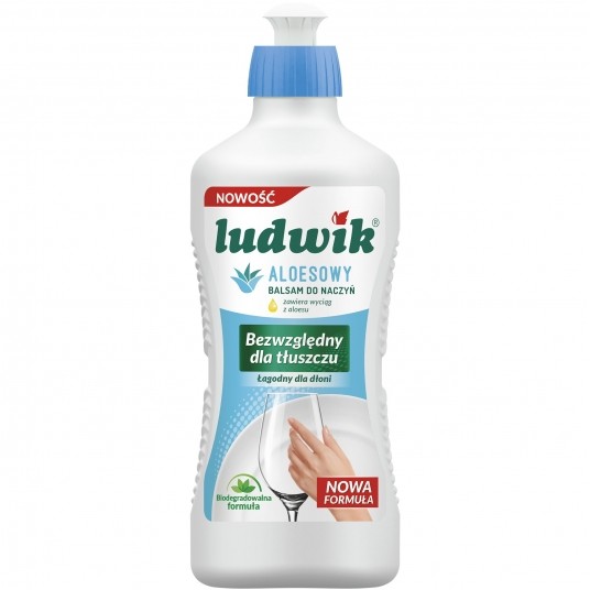 Ludwik płyn do naczyń aloes 900ml 1szt. -zdjęcie numer 1
