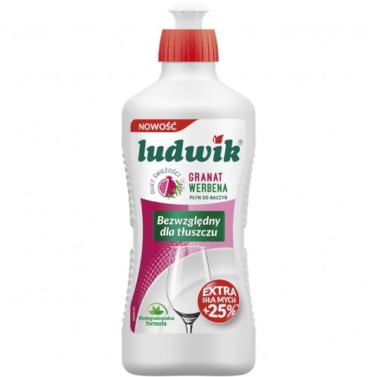 Ludwik płyn do naczyń granat z werbeną 450ml 1szt. -zdjęcie numer 1