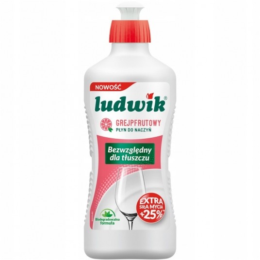 Ludwik płyn do naczyń grejpfrut 450ml 1szt. -zdjęcie numer 1