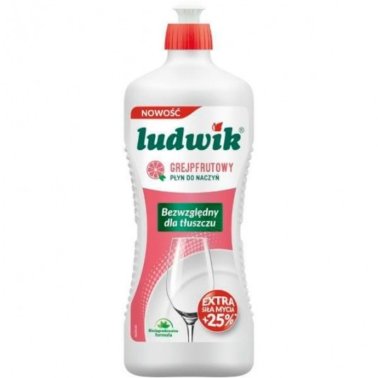 Ludwik płyn do naczyń grejpfrut 900ml 1szt. -zdjęcie numer 1