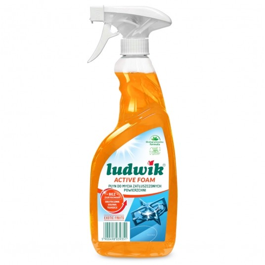 Ludwik płyn do zatłuszczonych powierzchni 600ml -zdjęcie numer 1