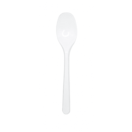 Łyżeczki białe plastikowe Superior 12,5cm 50szt. -zdjęcie numer 1