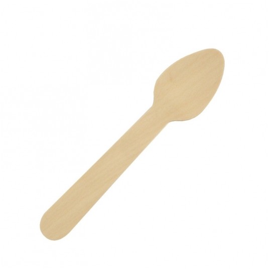 Łyżeczki drewniane 11cm 100szt. -zdjęcie numer 1
