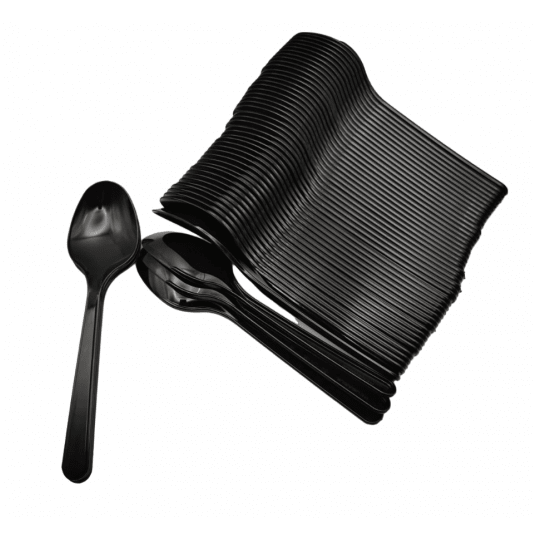 Łyżki czarne Superior 3,8g 50szt. -zdjęcie numer 4