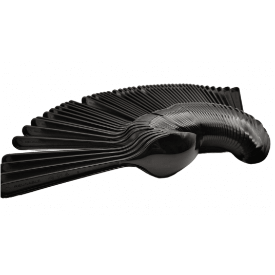 Łyżki czarne Superior 3,8g 50szt. -zdjęcie numer 2