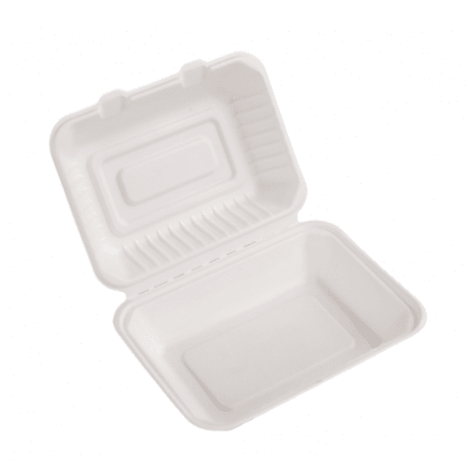 Menu boxy z trzciny cukrowej 1/2 obiad 50szt. -zdjęcie numer 1