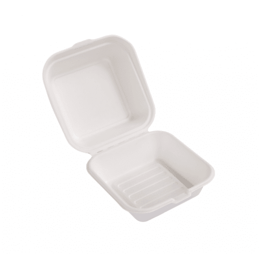 Menu boxy z trzciny cukrowej hamburger box 50szt. -zdjęcie numer 1