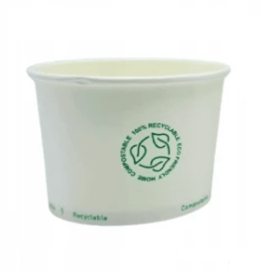 Miseczka papierowa biała 160ml 50szt. -zdjęcie numer 1