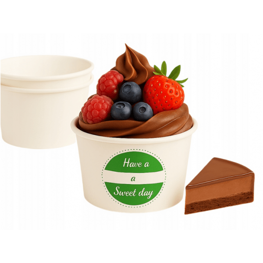 Miski do lodów bez plastiku 350ml 40szt. -zdjęcie numer 3