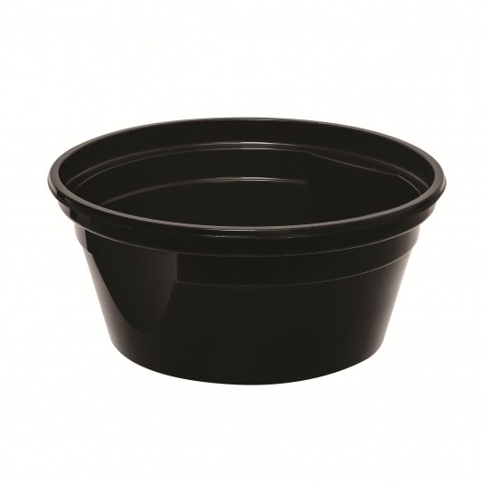 Miski do zup Easy Handle czarne ⌀127mm 460ml 50szt. -zdjęcie numer 1