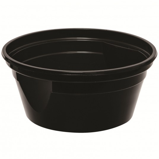 Miski do zup Easy Handle czarne ⌀127mm 570ml 50szt. -zdjęcie numer 1