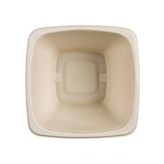 Miski kwadratowe z trzciny cukrowej 1240ml 50szt. -zdjęcie numer 3