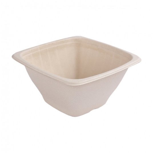 Miski kwadratowe z trzciny cukrowej 1240ml 50szt. -zdjęcie numer 1
