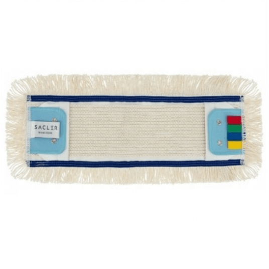 Mop bawełniany DUO kieszeniowy z zaczepami 40cm -zdjęcie numer 1