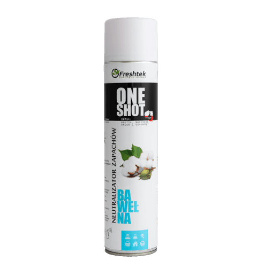 Neutralizator zapachów One Shot Bawełna 600ml 1szt. -zdjęcie numer 1