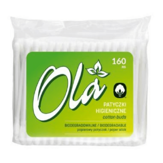 Ola patyczki higieniczne w folii 160szt. -zdjęcie numer 1