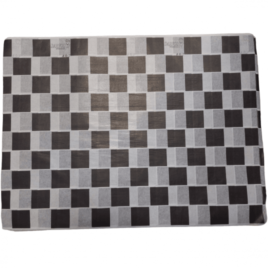 Papier pakowy w arkuszach biało-czarna Szachownica 30/40cm 1000szt. -zdjęcie numer 6