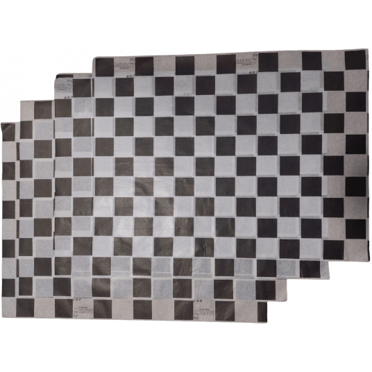 Papier pakowy w arkuszach biało-czarna Szachownica 30/40cm 1000szt. -zdjęcie numer 5