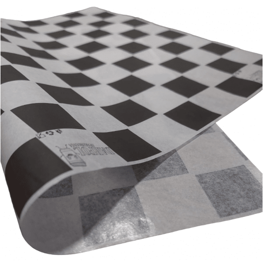 Papier pakowy w arkuszach biało-czarna Szachownica 30/40cm 1000szt. -zdjęcie numer 2