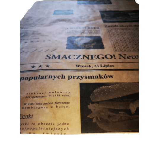 Papier pakowy w arkuszach GAZETA powlekany KRAFT 30/40cm 1000szt. -zdjęcie numer 4