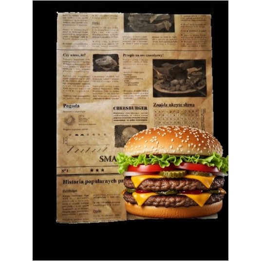 Papier pakowy w arkuszach GAZETA powlekany KRAFT 30/40cm 1000szt. -zdjęcie numer 3