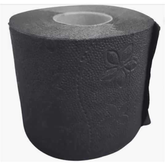 Papier toaletowy czarny Blackline 3warstwowy 4rolki -zdjęcie numer 3