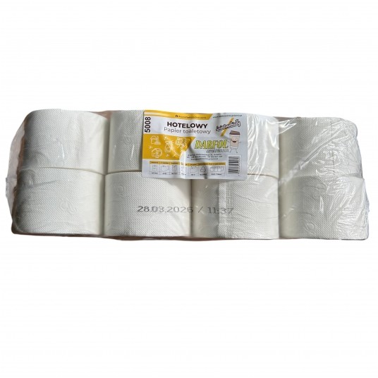 Papier toaletowy Hotelowy celuloza 50m 24szt. -zdjęcie numer 2