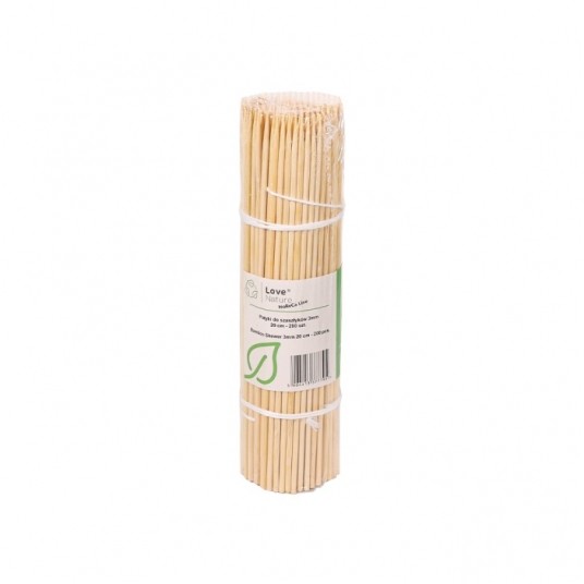 Patyczki bambusowe do szaszłyków 20cm 200szt. -zdjęcie numer 1