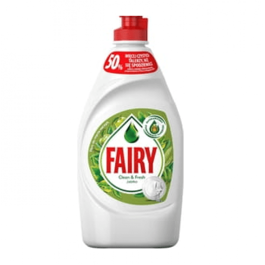 Płyn do mycia naczyń Fairy jabłko 450ml -zdjęcie numer 1