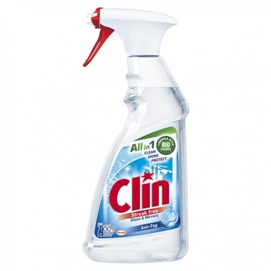 Płyn do szyb Clin Antypara bezbarwny 500ml 1szt. -zdjęcie numer 1