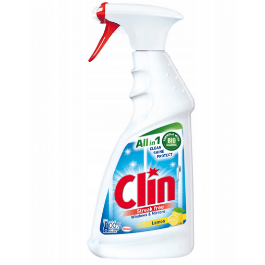 Płyn do szyb Clin Cytrynowy biały 500ml 1szt. -zdjęcie numer 1