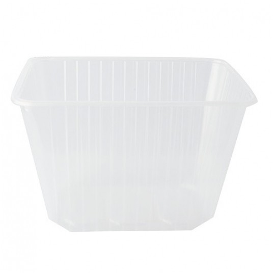 Pojemnik prostokątny Euro Box 2000ml 50szt. -zdjęcie numer 1