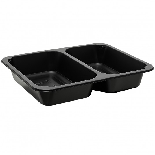 Pojemniki do zgrzewu dwudzielne 227/178/50mm 60szt. -zdjęcie numer 1