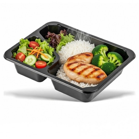 Pojemniki do zgrzewu dwudzielne COLT 227/178/40mm 80szt. -zdjęcie numer 3