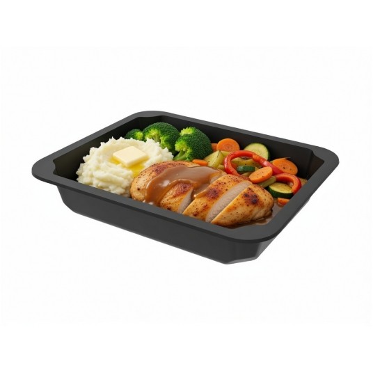 Pojemniki do zgrzewu niedzielone 227/178/40mm 60szt. -zdjęcie numer 2