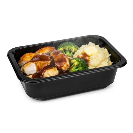 Pojemniki do zgrzewu niedzielone Mała Dieta 178/113/50mm 80szt. -zdjęcie numer 2