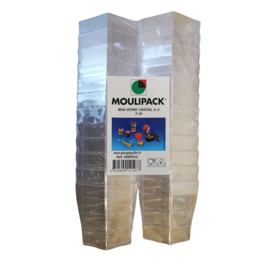 Pojemniki na desery 6kątne 60 ml 24 szt. -zdjęcie numer 3