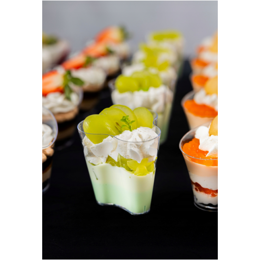 Pojemniki na desery Kwiatek 120ml 20szt. -zdjęcie numer 2