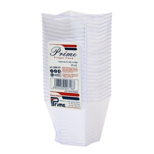 Pojemniki na desery Star 100ml 24szt. -zdjęcie numer 4