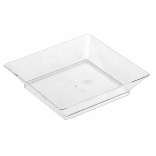 Pojemniki na desery Tacki Kwadratowe 50szt. -zdjęcie numer 1