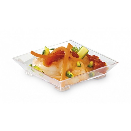 Pojemniki na desery Tacki Kwadratowe 50szt. -zdjęcie numer 2